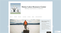 Desktop Screenshot of mainelakesresourcecenter.org